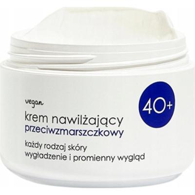 Ziaja Nawilżający Krem Do Twarzy Przeciwzmarszczkowy Półtłusty 40+ 50ml