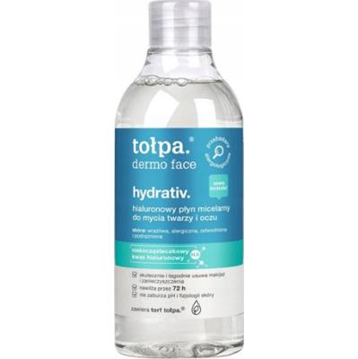 Tołpa Dermo Face Hydrativ Płyn Micelarny Demakijaż Twarzy i Oczu 400ml