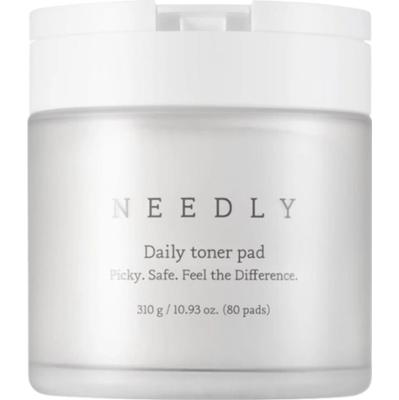 Needly Daily Toner Codzienne Płatki Kosmetyczne Do Twarzy Tonizujące 80 szt