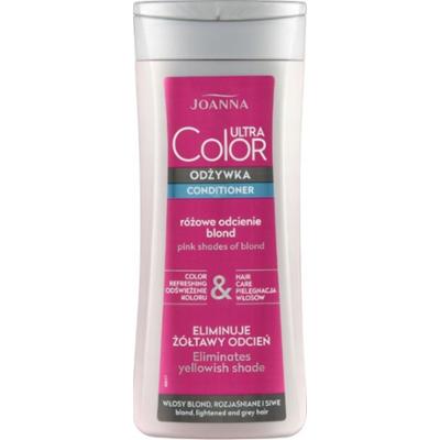 Joanna Ultra Color Różowa Odżywka Eliminująca Żółty Kolor Włosy Blond 200g