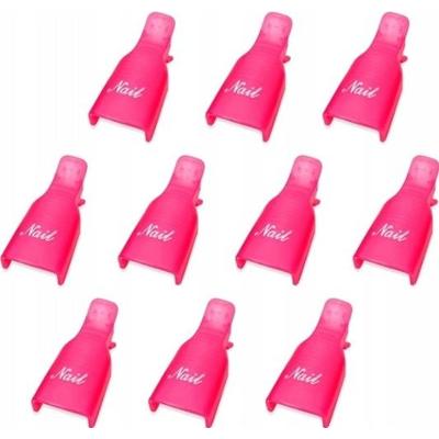 Klipsy Do Ściągania Hybrydy Manicure 10 szt.