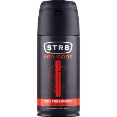 STR8 Red Code Dezodorant Męski Body Spray 48h Ochrony Nuty Drzewne 150ml