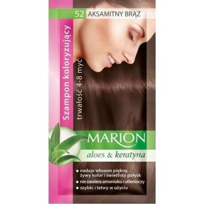 Marion Szampon Koloryzujący 52 Aksamitny Brąz