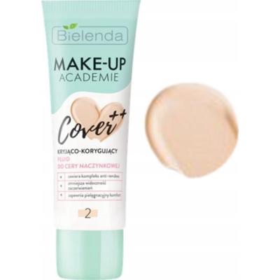 Bielenda Make-Up Academie Kryjąco Korygujący Podkład Do Cery Naczynkowej 2