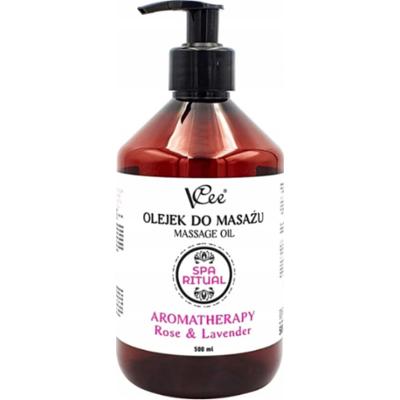 VCee Spa Ritual Olejek Do Masażu Ciała Aromatherapy Róża Lawenda 500ml