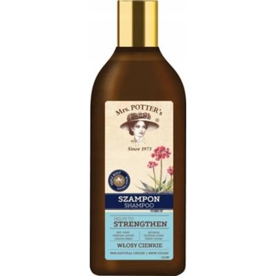 Mrs Potters Triple Root Strengthen Szampon Do Włosów Cienkich Rzepa 390ml