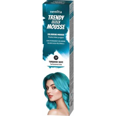 Venita Trendy Color Koloryzująca Pianka Do Włosów 38 Turkusowa Fala 75ml