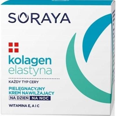 Soraya Kolagen Elastyna Krem Nawilżający Dzień Noc
