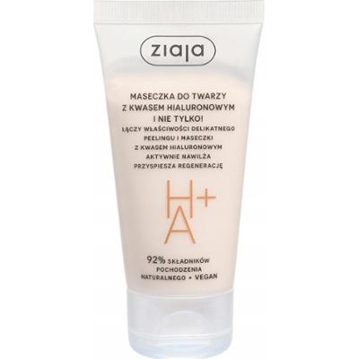 Ziaja HA+ Nawilżająca Maseczka Peeling Do Twarzy z Kwasem Hialuronowym 55ml
