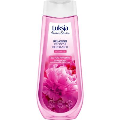 Luksja Aroma Senses Żel Pod Prysznic Odprężający Peonia Bergamotka 500ml