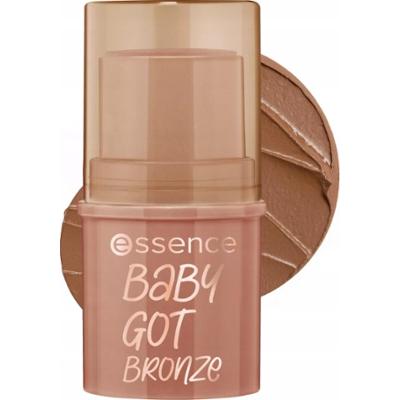 Essence Baby Got Bronze Kremowy Bronzer w Sztyfcie Matowy 10 Cinnamon Spice