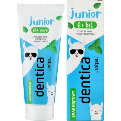 Tołpa Dentica Junior Pasta Do Zębów Dla Dzieci 6+ z Fluorem Miętowa 50ml