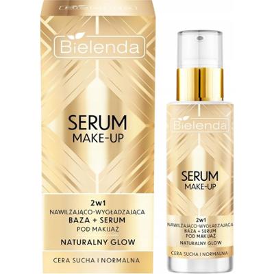 Bielenda Serum Do Twarzy Nawilżająco Wygładzające Baza Pod Makijaż 2w1 30ml