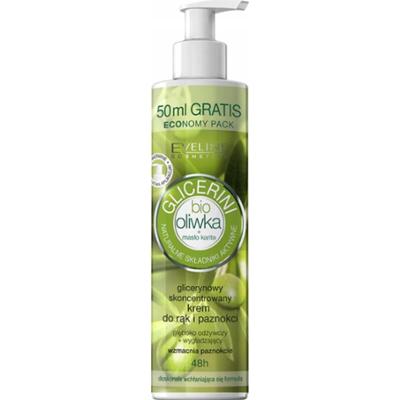 Eveline Bio Oliwka Glicerynowy Odżywczy Wygładzający Krem Do Rąk 245ml