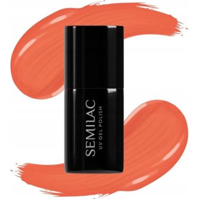 Semilac Lakier Hybrydowy Do Paznokci Manicure 934 Bittersweet Orange 7ml