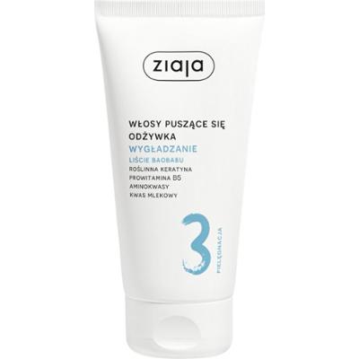 Ziaja Liście Baobabu Wygładzająca Odżywka Do Włosów Puszących Się 160ml