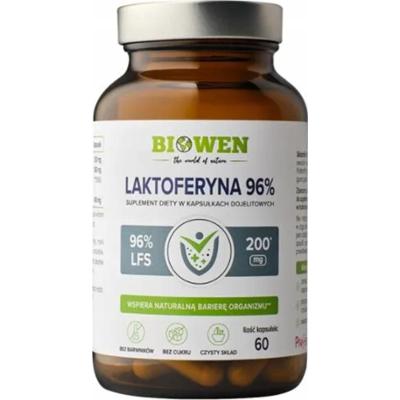 Biowen Laktoferyna 96% Suplement Diety Na Odporność z Witaminą C 60 Caps