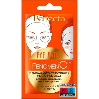 Perfecta Fenomen C Hydrożelowe Płatki Pod Oczy Rozjaśniające z Witaminą C