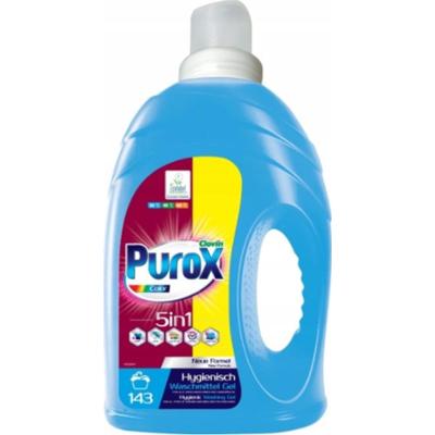 Purox Anti Fleck Color Żel Do Prania Kolorowego i Jasnego 143 Cykle 4,3L