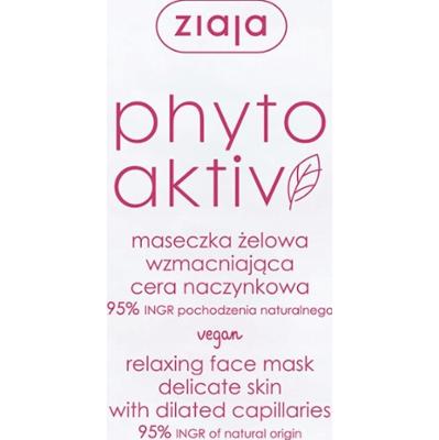 Ziaja Phyto Aktiv Wzmacniająca Maseczka Do Twarzy Cera Naczynkowa 7ml