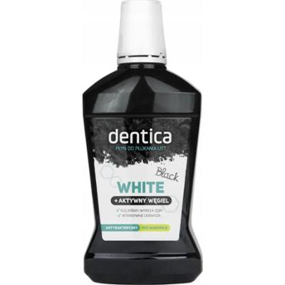 Tołpa Dentica Płyn Do Płukania Jamy Ustnej Bez Alkoholu z Węglem 500ml