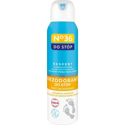 NO 36 Dezodorant Do Stóp z Talkiem Kaolin Pochłaniający Wilgoć Mięta 150ml
