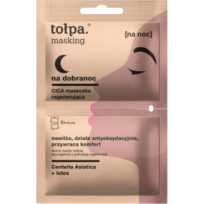 Tołpa Masking Cica Regenerująca Maseczka Do Twarzy Wąkrota Azjatycka 2x5ml