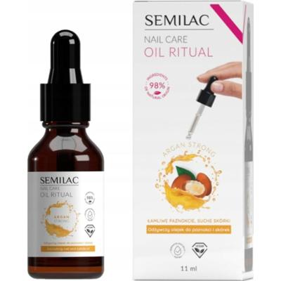 Semilac Nail Care Oil Ritual Odżywczy Olejek Do Paznokci Skórek Wit E 11ml