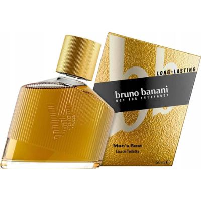 Bruno Banani Mans Best EDT Woda Toaletowa Męska Orientalna Bursztyn 50ml