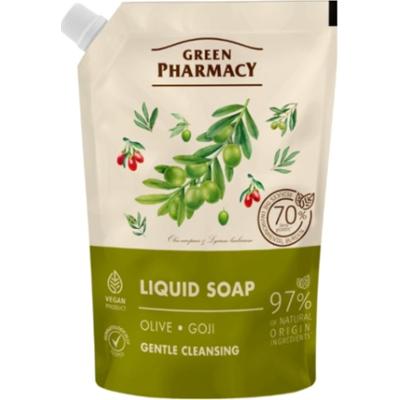 Green Pharmacy Mydło Do Rąk w Płynie Oliwka Jagody Goji Doypack 460ml