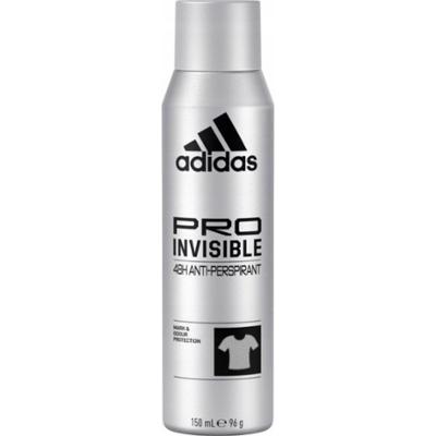 Adidas Pro Invisible Men Męski Antyperspirant w Sprayu 48H Ochrony 150ml