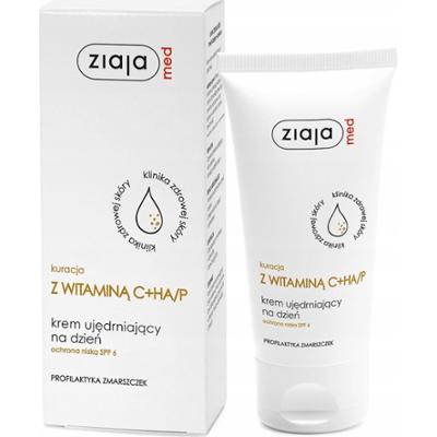 Ziaja Med Krem Ujędrniający Na Dzień Witamina C+HA/P Na Zmarszczki 50 ml