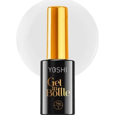 Yoshi Żel Budujący Gel In Bottle UV LED Hybrid No 2 Milky Mleczny 10ml