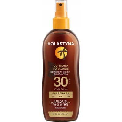 Kolastyna Nawilżający Olejek Do Opalania Wodoodporny SPF 30 Spray 150ml