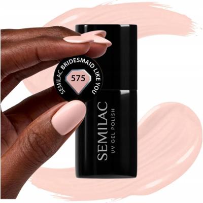 Semilac Lakier Hybrydowy Do Paznokci Bridesmaid Like You 575 Jasny Beż 7ml