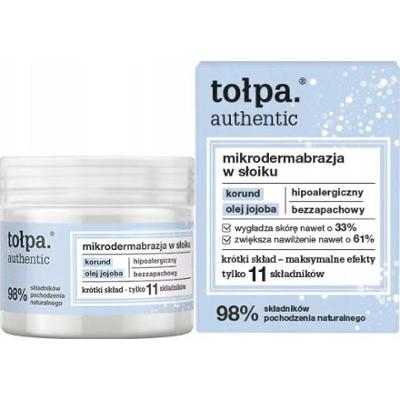 Tołpa Authentic Authentic Mikrodermabrazja w Słoiku Wygładza Odżywia 65g