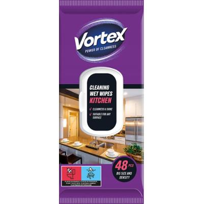 Vortex Wielorazowe Ściereczki Chusteczki Nawilżane Do Kuchni AGD 48 Sztuk
