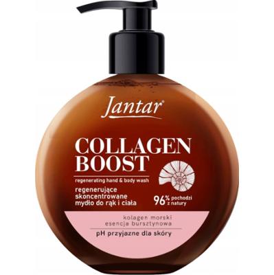 Farmona Jantar Collagen Boost Regenerujące Mydło Do Rąk Bursztyn 400ml