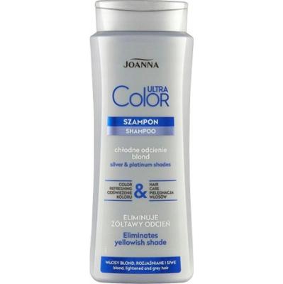 Joanna Ultra Color Anti Yellow Effect Szampon Do Włosów Blond Siwych 400ml