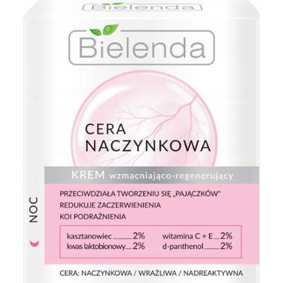 Bielenda Cera Naczynkowa Regenerujący Krem Do Twarzy Na Noc Witamina C 50ml