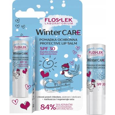 Floslek Winter Care Zimowa Ochronna Pomadka Balsam Do Ust w Sztyfcie SPF30