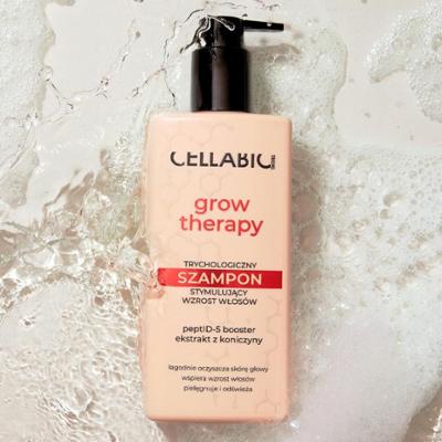 Cellabic Grow Therapy Szampon Do Włosów Cienkich Stymulujący Wzrost 300ml