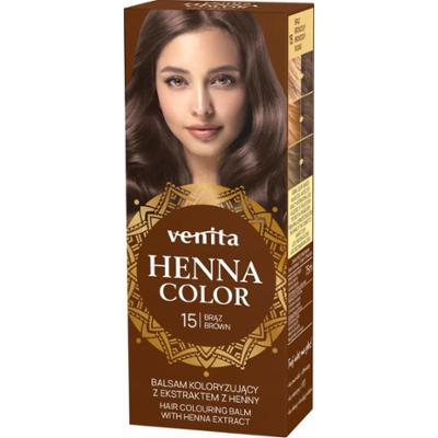 Venita Ziołowy Balsam Koloryzujący Naturalna Henna Do Włosów 15 Brąz