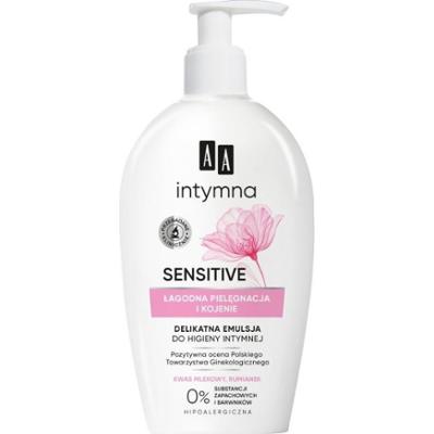 AA Intymna Sensitive Delikatna Emulsja Do Higieny Intymnej Hipoalergiczna 300ml
