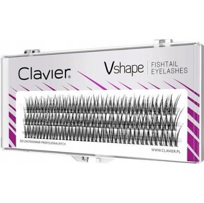 Clavier Rzęsy Kępki V-Shape Jaskółki 8mm x 60