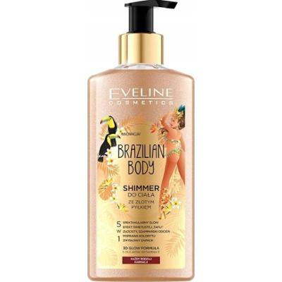 Eveline Brazilian Body Złoty Shimmer Do Ciała