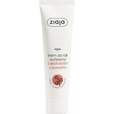 Ziaja Vegan Wzmacniająco Ochronny Krem Do Rąk z Ekstraktem z Bawełny 100ml