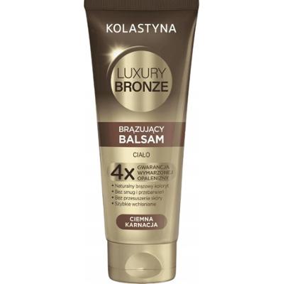 Kolastyna Luxury Bronze Brązujący Balsam Do Ciała Ciemna Karnacja 200ml