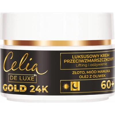 Zestaw Prezentowy Kosmetyków Gold 24K Krem do Rąk + Krem Do Twarzy 60+ 50ml