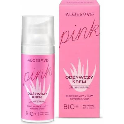 Aloesove Pink Silnie Odżywczy Regenerujący Krem Do Twarzy Na Noc Aloes 50ml